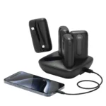 Lzel Quadra Energia X Station 10000Mah Charging Station Built In Cable Lightning And Type-C