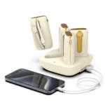 Lzel Quadra Energia X Station 10000Mah Charging Station Built In Cable Lightning And Type-C - Image 2