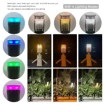 Multi-Use LED Flashlight with Bluetooth Speaker – Ideal for Camping - Image 4