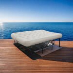 Self-Inflating Folding Mattress with Foldable Metal Frame - Image 4