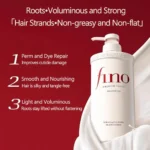 Shiseido Fino Premium Touch Shampoo 500ml – Repair & Moisturize Hair - Image 2