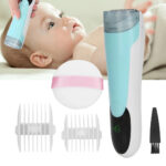 Waterproof Electric Hair Clipper for Kids – Quiet Motor, USB Rechargeable, Hair Suction System
