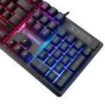 ⁦Km-Rx7FortunaComboQGamingKeyboard+6400dpiMouse-Black⁩ - الصورة ⁦5⁩