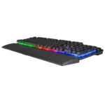 ⁦Km-Rx7FortunaComboQGamingKeyboard+6400dpiMouse-Black⁩ - الصورة ⁦3⁩