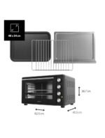 Turs Horizon 60L Electric Oven 2000W - Image 3