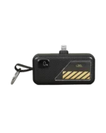 Lzel Nanoflux Charger Mini 5000mAh PD Lightning Power Bank With Built-In Type-C Cable - Black - Image 4