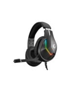 Rampage MAGE Black 7.1 Surround Sound USB RGB Led , In Line control , Gaming Headset with Foldable Mic