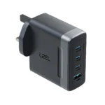 Lzel Voltixstation 100W 4 Port Gan Wall Fast Charger Black