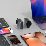 Lzel Voltixstation 100W 4 Port Gan Wall Fast Charger Black - Image 3