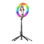 Lzel Vlog Lumexpod 10" Rgb Selfie Ring Light Kit With 2.3M Tripod Stand And Wireless Remote