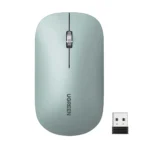 UGREEN Ergonomic Wireless Mouse 4000DPI | Silent Dual Mode - Green