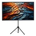 Havit PS60 Portable Projector 60" Screen with Stand