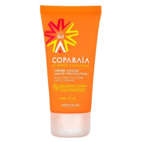 Arnaud Copabaia Spf50 High Protection Face Cream 50 Ml