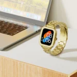 Sia Smart Watch With Removable Case, Gold - Image 4