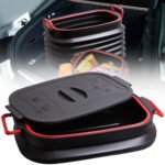 37L Foldable Car Storage Box – Heavy-Duty Retractable Organizer for Tools, Food & Trunk Storage - Image 2