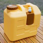 20L Portable Outdoor Water Storage Bucket with Tap & Soap Dispenser - Image 3