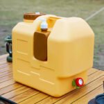 20L Portable Outdoor Water Storage Bucket with Tap & Soap Dispenser - Image 2