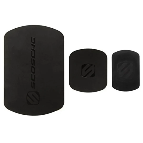 Scosche MagicMount Magnetic Mount Replacement Plate Kit for Mobile Devices - Black