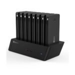 Raycue BoostDock 8 in 1 Charging Station Combo with 8*10000mAh PD20W Power Bank-UK - Black