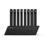 Raycue BoostDock 8 in 1 Charging Station Combo with 8*10000mAh PD20W Power Bank-UK - Black - Image 2