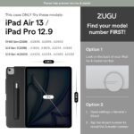 ZUGU iPad Air 13 (2024) / iPad Pro 12.9 3/4 (2018/2020) 1st Gen / 2nd Gen Case - Image 4