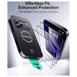 ESR iPhone 17 Pro Max Tempered Glass Screen Protector - Clear - Image 5