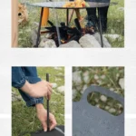 Naturehike Black iron 40CM flat-bottomed baking pan - Black - Image 4