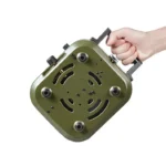 Naturehike Double Burner Folding Gas Stove - Army Green - Image 4