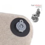 Naturehike 3D Anti-Slip Comfort Pillow ((Cover)) - Khaki - Image 5