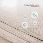 Naturehike 3D Anti-Slip Comfort Pillow ((Cover)) - Khaki - Image 4