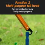 Naturehike Aluminum multifunctional outdoor hammer - Orange - Image 4