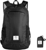 ⁦Naturehike Yunyan Silicone Folding Bag  18L - Black⁩ - الصورة ⁦2⁩