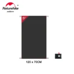 Naturehike Outdoor Multi Functional Ultra Light Floor Cloth - Black S (118*68)