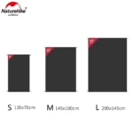 Naturehike Outdoor Multi Functional Ultra Light Floor Cloth - Black S (118*68) - Image 4