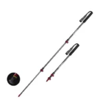 Naturehike ST10 Ultra Light Carbon Fiber Lock Trekking Pole - Fiery Red (54-120CM) - Image 2