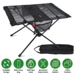 Naturehike FT07 Foldable Camping Table - Black - Image 5