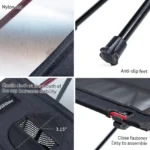 Naturehike FT07 Foldable Camping Table - Black - Image 6