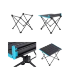 ⁦Naturehike FT08 aluminum alloy folding table (Small) - Rock Black (41*34.5*29)⁩ - الصورة ⁦2⁩