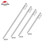 Naturehike Large stainless steel tent peg 25CM - Silver - Image 2
