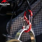 Naturehike S Type Aluminum Alloy Hook - Red 2PCs (Medium) - Image 4
