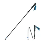 Naturehike ST07 All Carbon 5-node Folding Trekking Pole - Sky Blue (115-135CM)