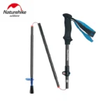 ⁦Naturehike ST07 All Carbon 5-node Folding Trekking Pole - Sky Blue (115-135CM)⁩ - الصورة ⁦4⁩