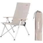 Naturehike TY03 Tall Recliner Lying Chair - Khaki