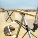 Naturehike TY03 Tall Recliner Lying Chair - Khaki - Image 5