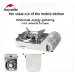Naturehike Mini Cassette Stove - Salt White - Image 5