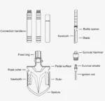 Naturehike Multifunctional Outdoor Shovel - Silver - Image 2