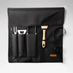 Naturehike Four-Piece Barbecue Tool Set - Wood + Stainless Steel - Image 8