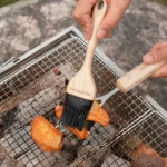 Naturehike Four-Piece Barbecue Tool Set - Wood + Stainless Steel - Image 6