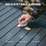 Naturehike Simple Star H01 Foldable Table - Black (120*70*73) - Image 3