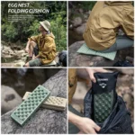 Naturehike XPE Egg Nest Folding Cushion - Army Green (40.5*30.5*1.5) - Image 4